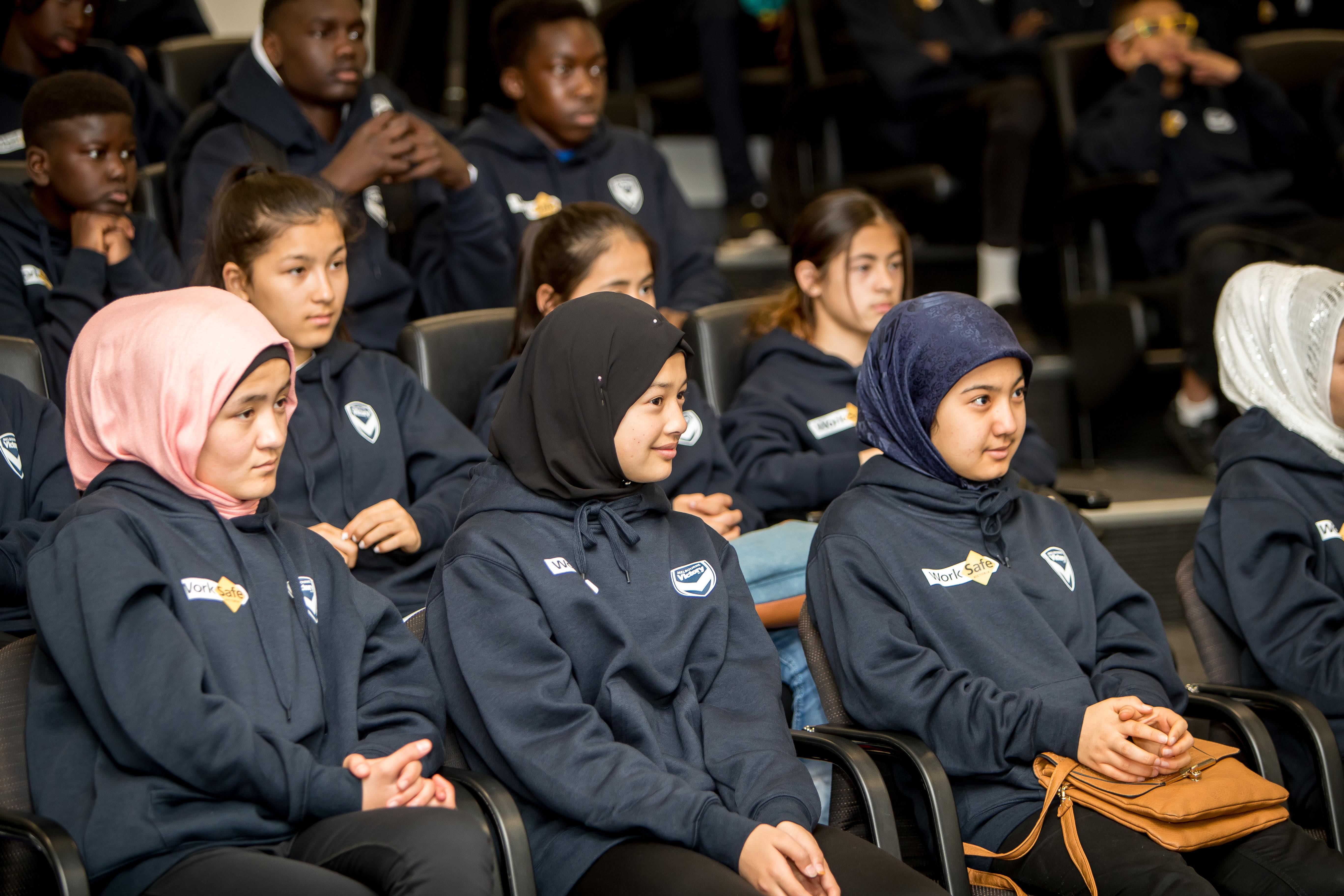 Participants enjoyed presentations from A-League and W-League players