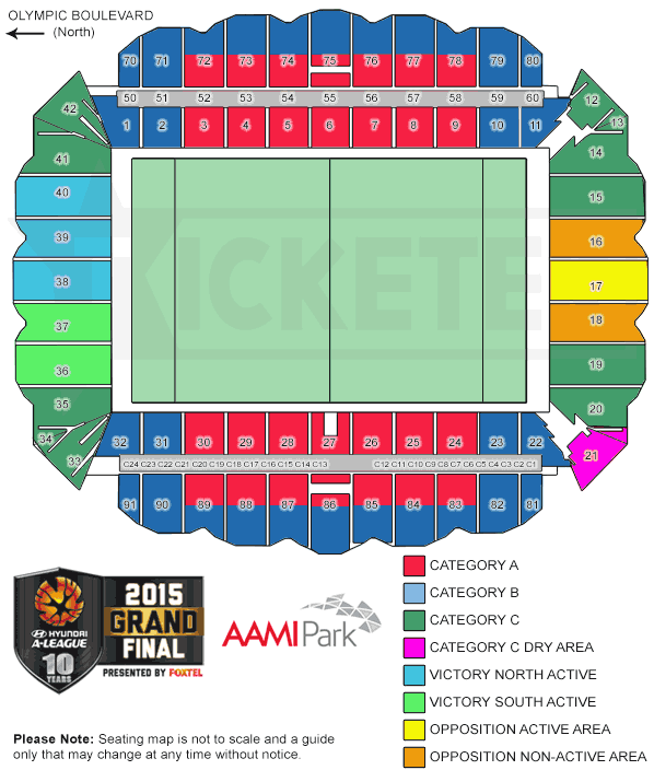 Grand Final seating (Updated)
