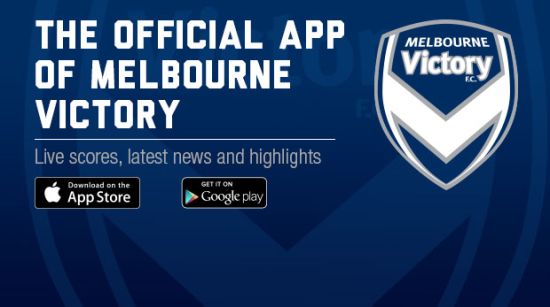 Get the Melbourne Victory app now!