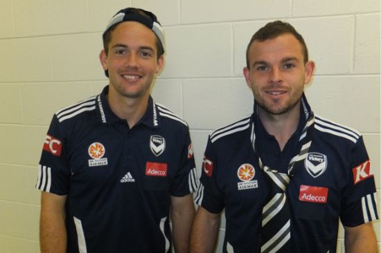 Victory boys get behind youth homelessness challenge