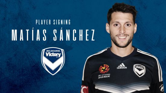Matias Sanchez joins Melbourne Victory