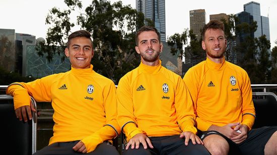 Gallery: Juventus arrives in Melbourne