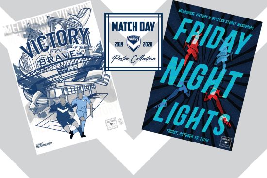 2019/20 match day poster collection series
