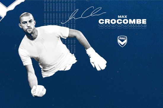 Melbourne Victory signs shot-stopper Max Crocombe