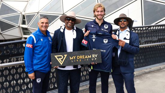 Melbourne Victory teams up with My Dream RV