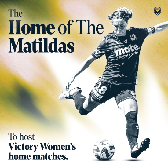 The Home of The Matildas will host Melbourne Victory’s Women’s Team